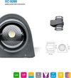 Applique In Alluminio 2x7w Con Doppia Emissione Corpo Grigio Luce 4000k Xc-9288 Articoli da Giardino > Illuminazione da esterno > Applique da esterno Trade Shop italia - Napoli, Commerciovirtuoso.it