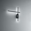 Applique-In-Alluminio-Moderna-Tange-Nero-Led-Piccola