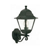 Lanterna da parete Old Nero lampada da esterno in alluminio anticato 60 w