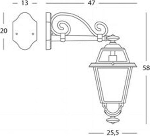 Applique-In-Basso-Da-Esterno-Elegance-Alluminio-E-Vetro-Grigio-1-Luce-E27