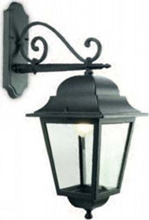 Applique-In-Basso-Esterno-Contemporanea-Mito-Alluminio-E-Vetro-Nero-1-Luce-E27