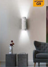 Applique In Gesso A Parete Doppia Emissione Luce 2xg9 Cilindro Traforato Gs-e38 Casa, arredamento e bricolage > Illuminazione da interno > Applique per interno Trade Shop italia - Napoli, Commerciovirtuoso.it