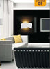 Applique In Gesso Con Forma Asimetrica Doppia Emissione Luce G9 Da Parete Gs-e73 Casa, arredamento e bricolage > Illuminazione da interno > Applique per interno Trade Shop italia - Napoli, Commerciovirtuoso.it