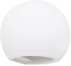 Applique In Gesso Lampada Moderna Da Parete A Doppia Emissione Luce Led G9 E07 Universo