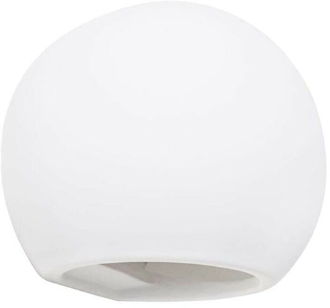 Applique In Gesso Lampada Moderna Da Parete A Doppia Emissione Luce Led G9 E07 Universo