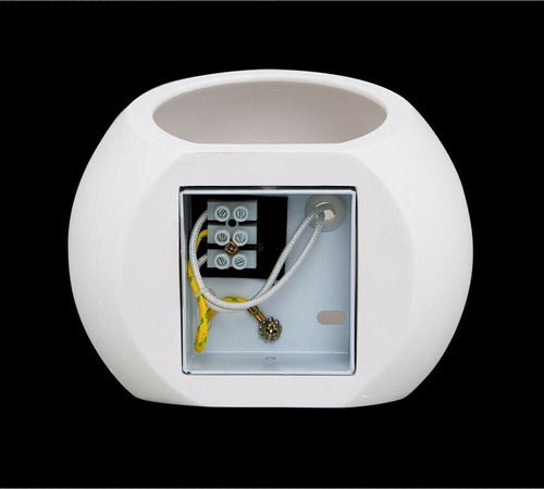 Applique In Gesso Lampada Moderna Da Parete A Doppia Emissione Luce Led G9 E07 Universo