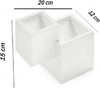 Applique In Gesso Moderno 2 Cubi A Doppia Emissione Luce Contemporanea G9 Gs-e74 Casa, arredamento e bricolage > Illuminazione da interno > Applique per interno Trade Shop italia - Napoli, Commerciovirtuoso.it