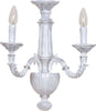 Applique-In-Legno-Classico-Bianco-Argento-Grigio-Sfumato-2-Luci-Sternidi