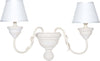 Applique-In-Legno-Classico-Crema-Sbiancato-Con-Paralume-2-Luci-Smergo