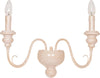 Applique-In-Legno-Classico-Ocra-Sbiancato-2-Luci-Anatra