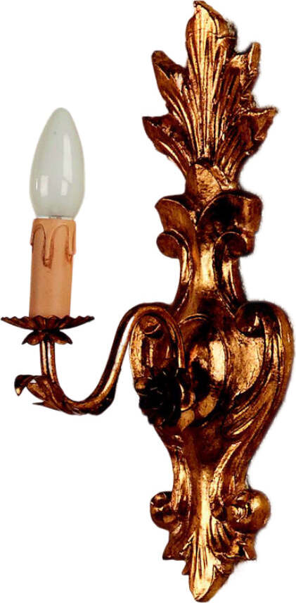 Applique-In-Legno-Classico-Oro-1-Luce-Falco