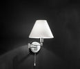Applique-In-Metallo-Moderna-Dome-Hotel-Bianco-Cromo-1-Luce-E14