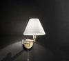 Applique-In-Metallo-Moderna-Dome-Hotel-Bianco-Oro-1-Luce-E14