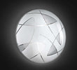 Applique-In-Metallo-Moderna-Fish-Bianco-2-Luci-E27