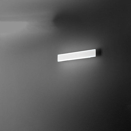 Applique-In-Metallo-Moderna-Kante-Bianco-Led-Grande-Piccola