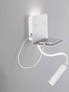 Applique-In-Metallo-Moderna-Level-Bianco-Led