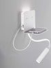 Applique-In-Metallo-Moderna-Level-Bianco-Led