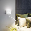Applique-In-Metallo-Moderna-Level-Bianco-Led