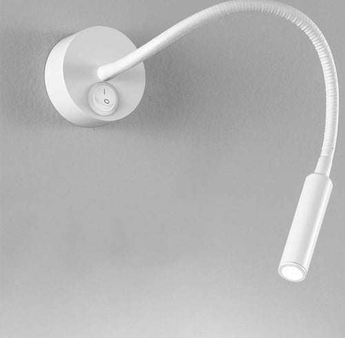 Applique-In-Metallo-Moderna-Minispy-Bianco-Led