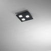 Applique-In-Metallo-Moderna-Pixel-Nero-3-Luci