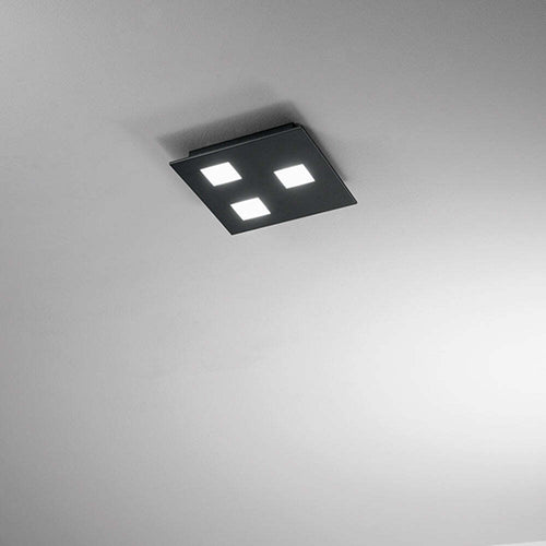Applique-In-Metallo-Moderna-Pixel-Nero-3-Luci