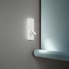 Applique-In-Metallo-Moderna-Plate-Bianco-Led