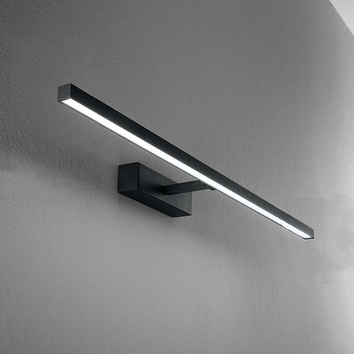 Applique-In-Metallo-Moderna-Riga-Nero-Led-Grande