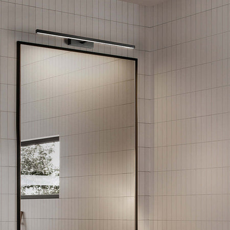 Applique-In-Metallo-Moderna-Riga-Nero-Led-Grande