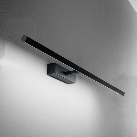 Applique-In-Metallo-Moderna-Riga-Nero-Led-Grande