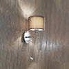 Applique-In-Metallo-Moderna-Sirco-Hotel-Cromo-Marrone-1-Luce-E27-Con-Led