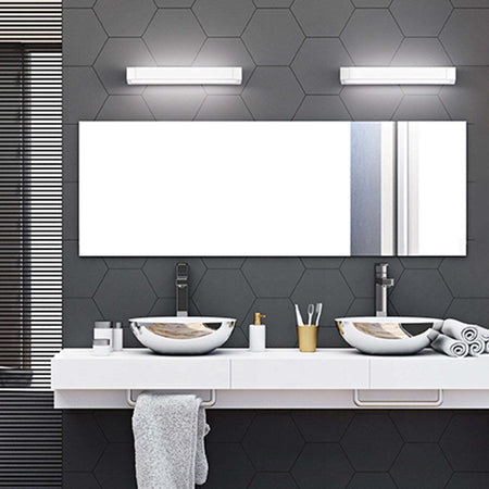 Applique-In-Metallo-Moderna-Sway-Bianco-Led-Piccola