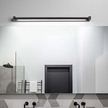 Applique-In-Metallo-Moderna-Sway-Nero-Led-Grande