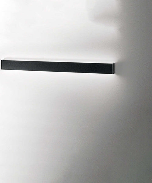 Applique-In-Metallo-Moderna-Way-Nero-Led-110Cm
