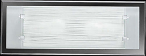 Applique-In-Vetro-Satinato-Moderna-Frame-Bianco-2-Luci-E27