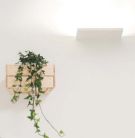 Applique-incasso-Belfiore-9010-ATIK-2508B-30135-LED-WIRELESS-cristaly-verniciabile-lampada-parete