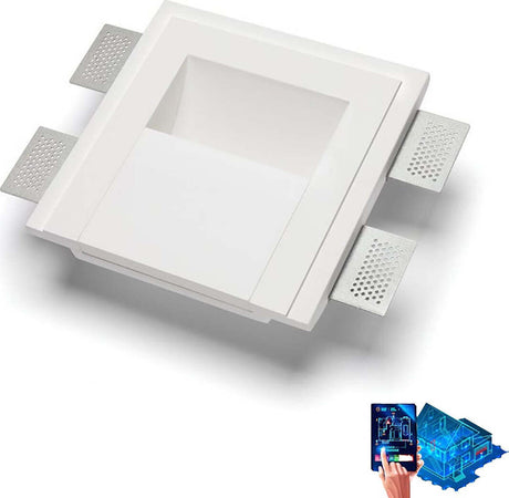 Applique-incasso-Belfiore-9010-CAPSULA-2416E-30156-LED-wireless-cristaly-lampada-parete