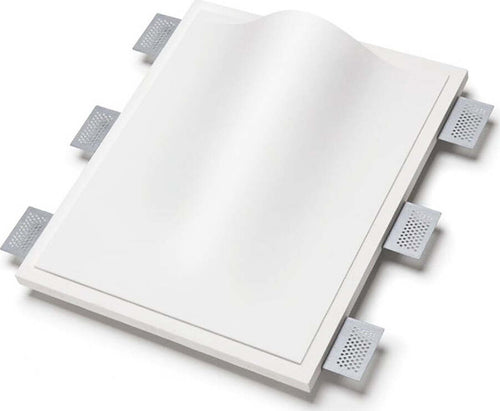 Applique-incasso-Belfiore-9010-SILK-SOFT-2446B-10W-LED-GU10-cristaly-verniciabile-monoemissione