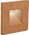 Applique-incasso-Toscot-SQUARE-P140-95°-LED-segnapasso-terracotta-esterni