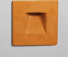 Applique-incasso-Toscot-SQUARE-P140-95°-LED-segnapasso-terracotta-esterni