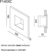 Applique-incasso-Toscot-SQUARE-P140-95°-LED-segnapasso-terracotta-esterni