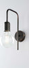 Applique-Industrial-1-Luce-Ferro-Nero-e-Rame-Serie-Loft