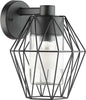 Applique-Industrial-Da-Esterno-Canove-1-Luce-Acciaio-Zincato-Nero