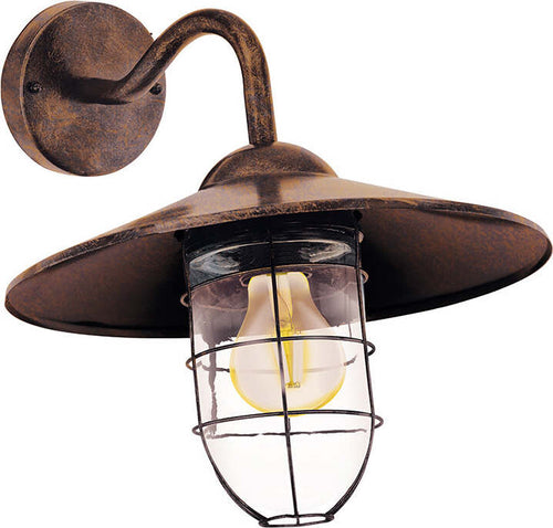 Applique-Industrial-Da-Esterno-Melgoa-1-Luce-Acciaio-Zincato-Rame
