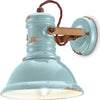 Applique-Industrial-Ferro-E-Ceramica-Vintage-Azzurro-1-Luce-E27
