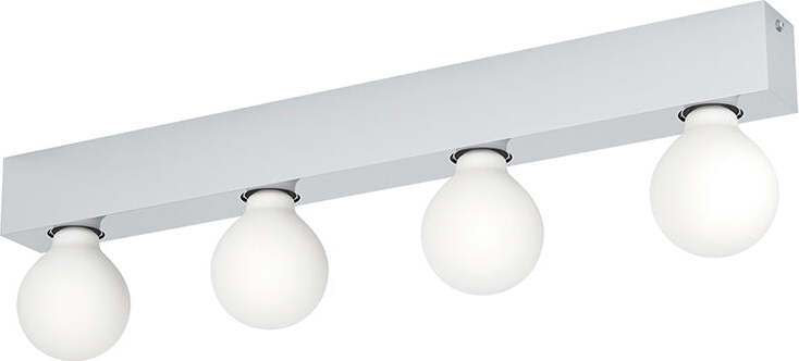 Applique-Industrial-Guanal-4-Luci-Alluminio-Cromo