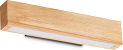Applique-Industrial-Minimal-Craft-Legno-Marrone-Led-13W-3000K-Luce-Calda