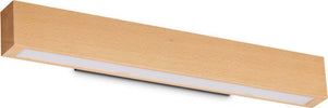 Applique-Industrial-Minimal-Craft-Legno-Marrone-Led-18W-3000K-Luce-Calda