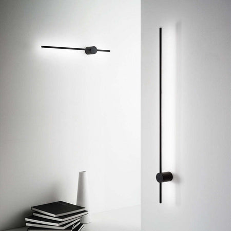 Applique-Industrial-Minimal-Essence-Metallo-Nero-Led-20W-3000K-Luce-Calda