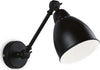 Applique-Industrial-Minimal-Newton-Metallo-Nero-1-Luce-E27