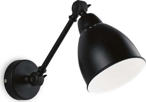 Applique-Industrial-Minimal-Newton-Metallo-Nero-1-Luce-E27